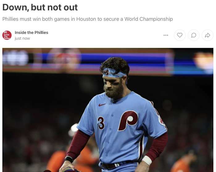 Subscribe to and read Phillies Phocus here.